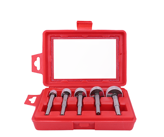 5Pcs Hinge Boring Wood Forstner Drill Bit Set with Continous Cutting Edge in Plastic Box