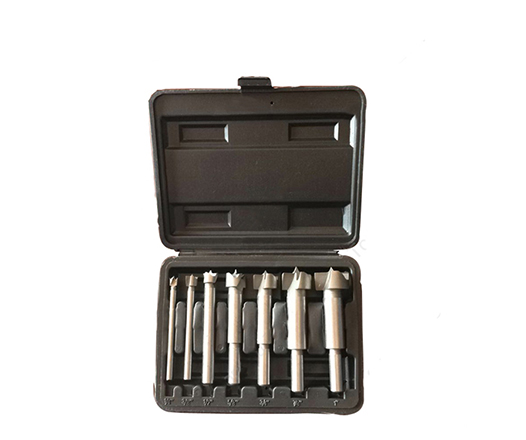7Pcs Hinge Boring Wood Forstner Drill Bit Set with Continous Cutting Edge in Plastic Box