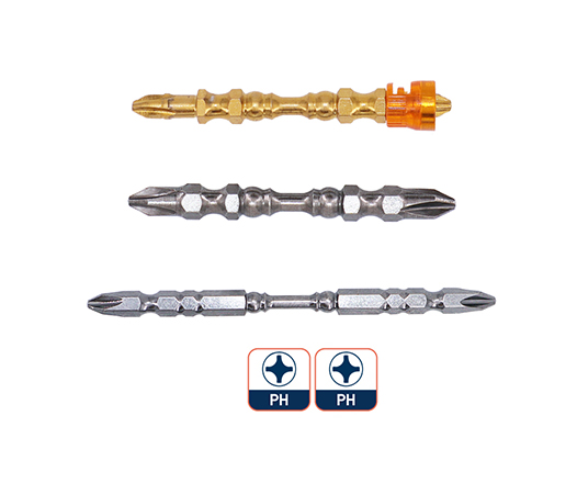 Double End S2 High Torque Magnetic Screwdriver Bits for PH Head