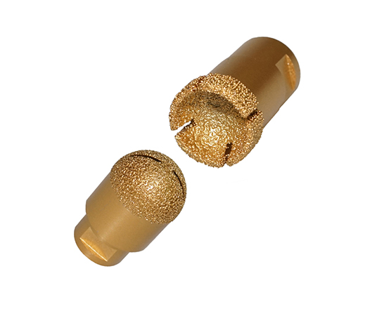 Vacuum Brazed Diamond Ball Round Nose Router Bit for Stone
